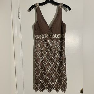 Sue Wong beaded cocktail dress